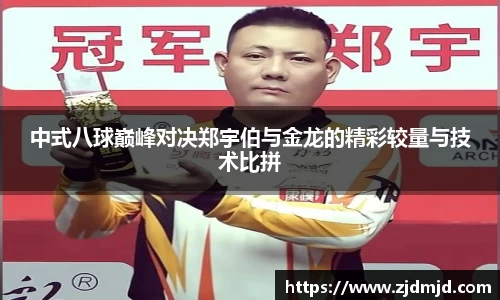 中式八球巅峰对决郑宇伯与金龙的精彩较量与技术比拼